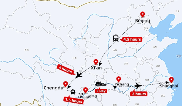 Tour classico della Cina di 11 giorni più il Fiume Yangtze