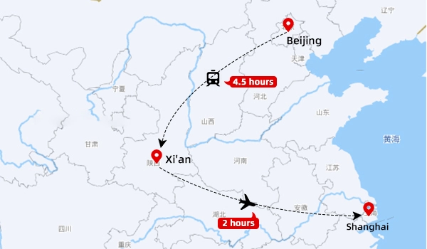 Tour di 8 giorni a Pechino, Xi'an e Shanghai