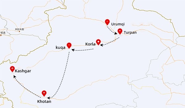 12 giorni di avventura nell'esotico Xinjiang del Sud