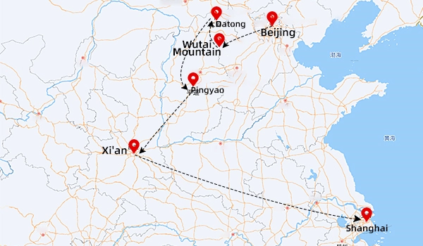 Viaggio di 14 giorni tra le antiche capitali cinesi
