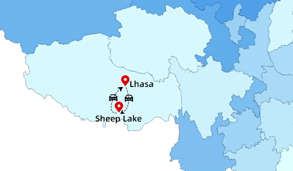 Tour di 5 giorni tra le meraviglie di Lhasa e il Lago Yamdrok